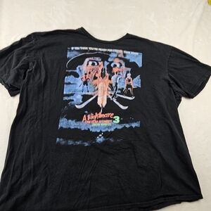 Nightmare in elm street tshirt size 3X black horror Freddy Krueger Kruger movie
